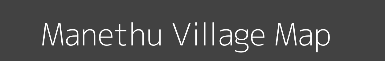 Map of Manethu Village in Uttar Pradesh Image