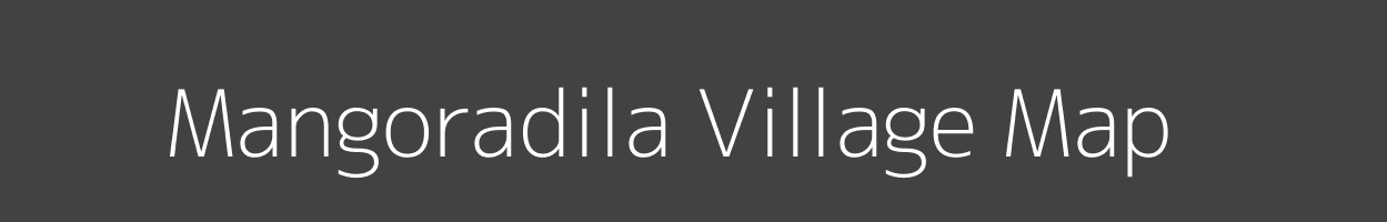 Map of Mangoradila Village in Uttar Pradesh Image