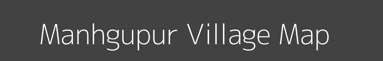 Map of Manhgupur Village in Uttar Pradesh Image