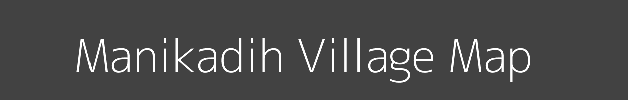 Map of Manikadih Village in Uttar Pradesh Image