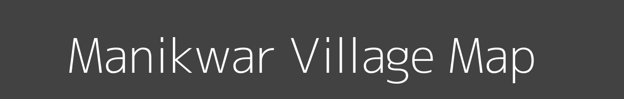 Map of Manikwar Village in Madhya Pradesh Image