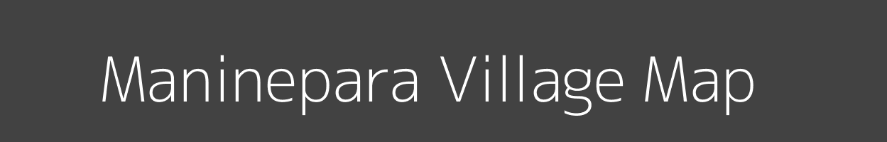 Map of Maninepara Village in Uttar Pradesh Image