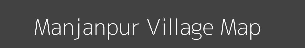 Map of Manjanpur Village in Uttar Pradesh Image