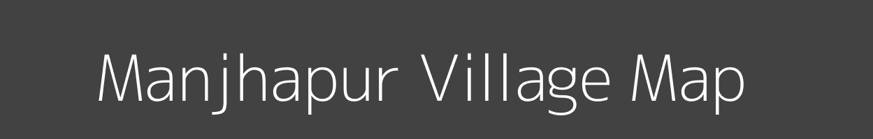 Map of Manjhapur Village in Madhya Pradesh Image