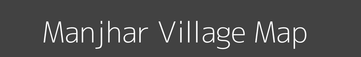 Map of Manjhar Village in Uttar Pradesh Image