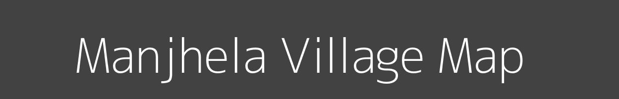 Map of Manjhela Village in Uttar Pradesh Image