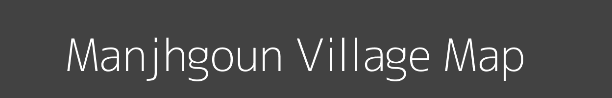 Map of Manjhgoun Village in Uttar Pradesh Image