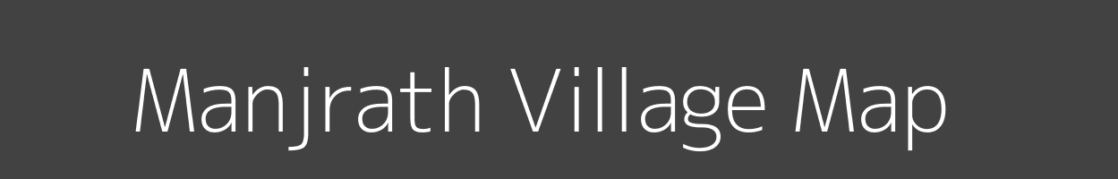 Map of Manjrath Village in Maharashtra Image