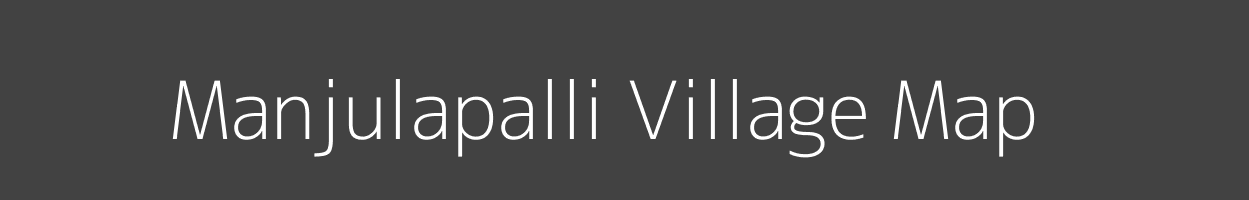 Map of Manjulapalli Village in Odisha Image