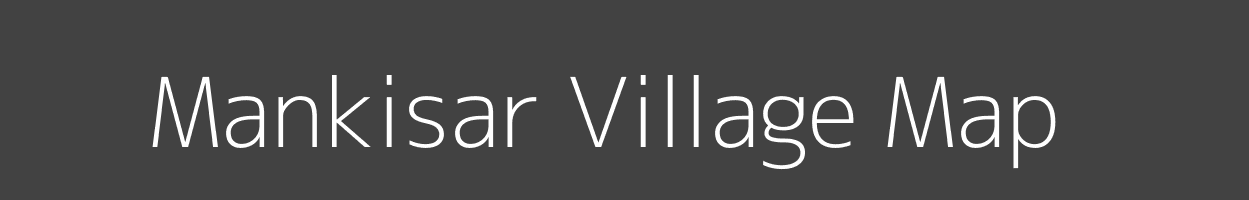 Map of Mankisar Village in Madhya Pradesh Image