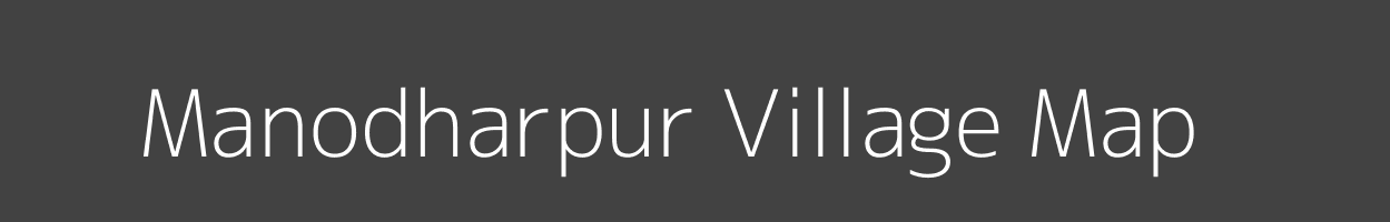 Map of Manodharpur Village in Uttar Pradesh Image