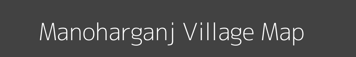Map of Manoharganj Village in Uttar Pradesh Image