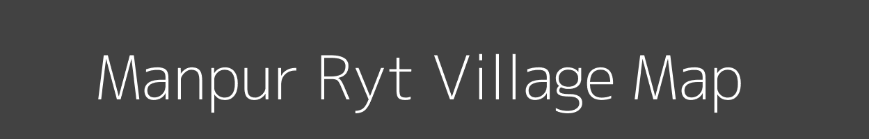 Map of Manpur Ryt Village in Madhya Pradesh Image