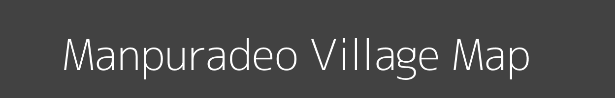 Map of Manpuradeo Village in Madhya Pradesh Image