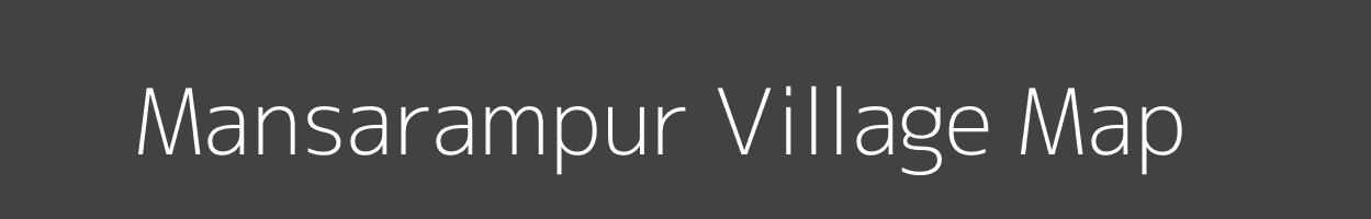 Map of Mansarampur Village in Uttar Pradesh Image