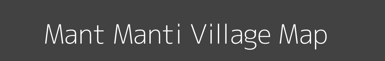 Map of Mant Manti Village in Uttar Pradesh Image