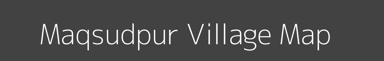 Map of Maqsudpur Village in Bihar Image