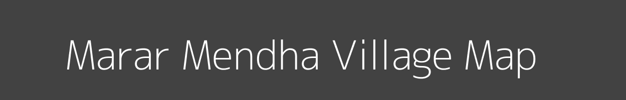 Map of Marar Mendha Village in Maharashtra Image