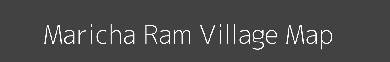 Map of Maricha Ram Village in Bihar Image