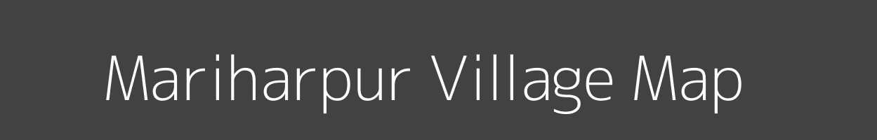 Map of Mariharpur Village in Uttar Pradesh Image