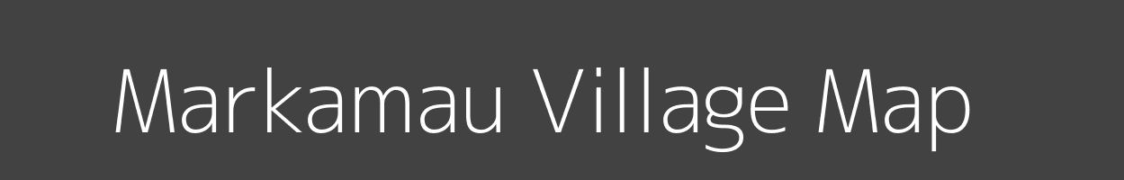 Map of Markamau Village in Uttar Pradesh Image