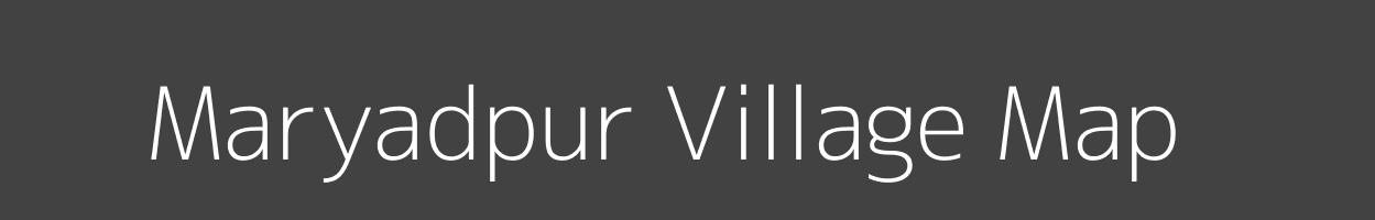 Map of Maryadpur Village in Madhya Pradesh Image