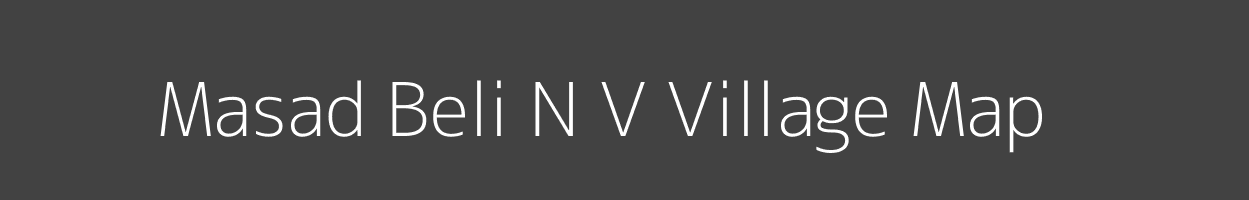 Map of Masad Beli N V Village in Maharashtra Image