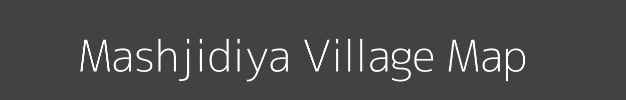 Map of Mashjidiya Village in Uttar Pradesh Image