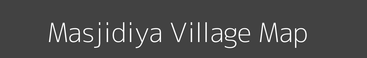 Map of Masjidiya Village in Uttar Pradesh Image