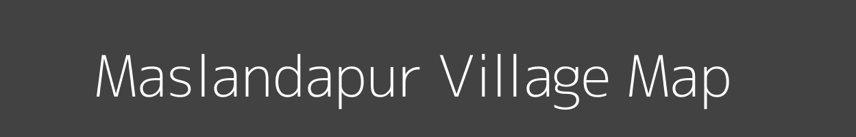 Map of Maslandapur Village in West Bengal Image