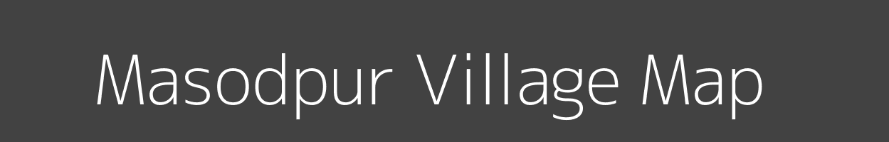 Map of Masodpur Village in Uttar Pradesh Image