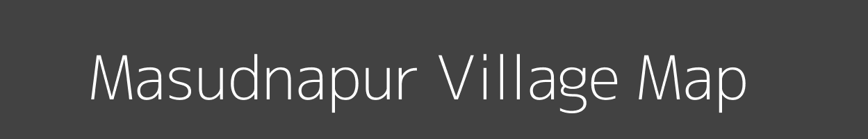 Map of Masudnapur Village in Bihar Image