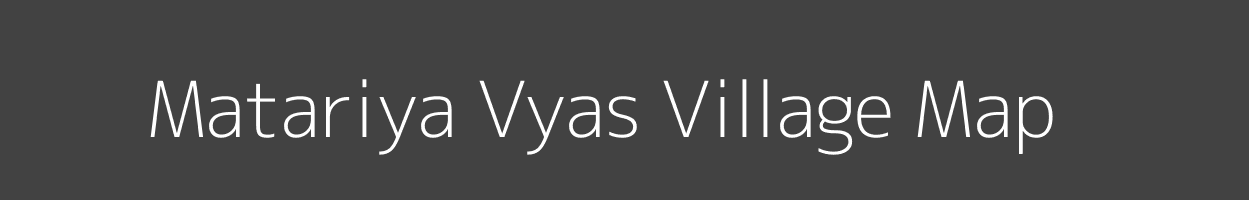 Map of Matariya Vyas Village in Gujarat Image