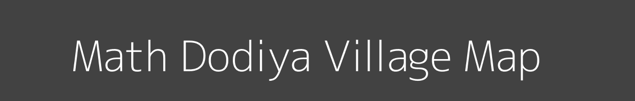 Map of Math Dodiya Village in Gujarat Image