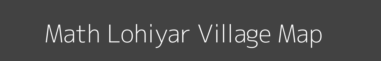 Map of Math Lohiyar Village in Bihar Image