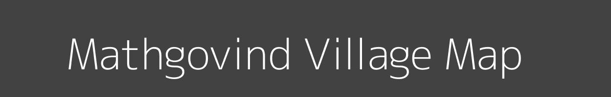 Map of Mathgovind Village in Uttar Pradesh Image