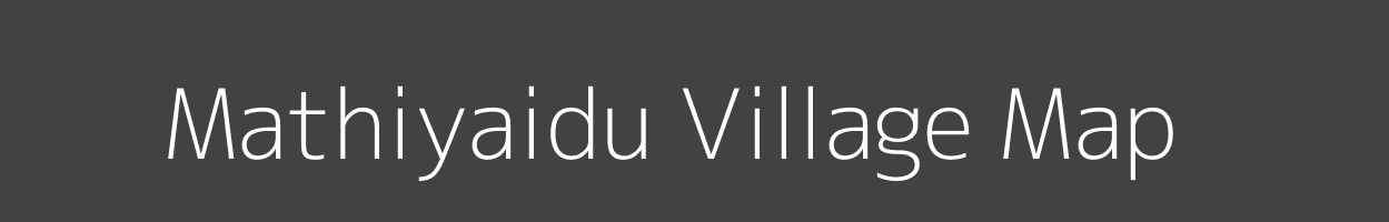 Map of Mathiyaidu Village in Uttar Pradesh Image