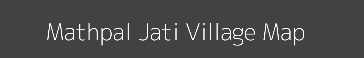 Map of Mathpal Jati Village in Uttar Pradesh Image
