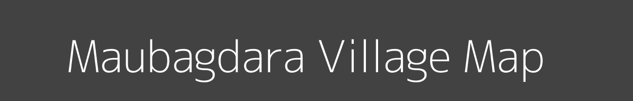 Map of Maubagdara Village in Madhya Pradesh Image