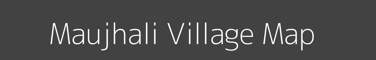 Map of Maujhali Village in Bihar Image