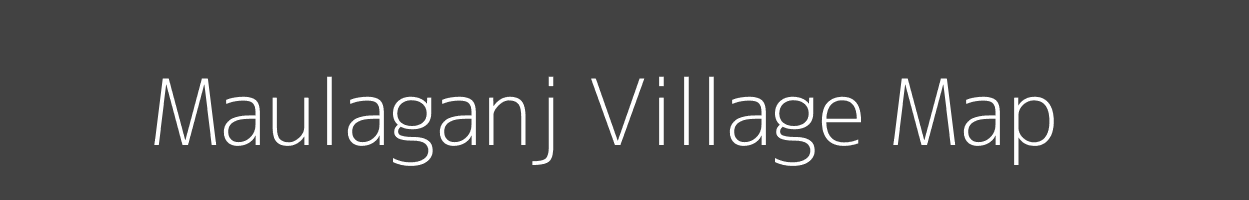 Map of Maulaganj Village in Uttar Pradesh Image