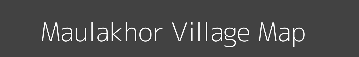 Map of Maulakhor Village in Uttar Pradesh Image
