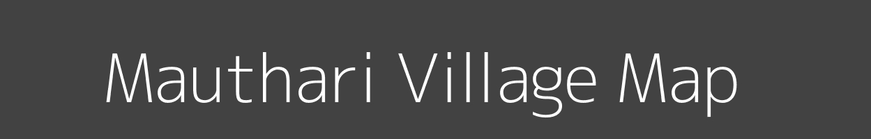 Map of Mauthari Village in Uttar Pradesh Image