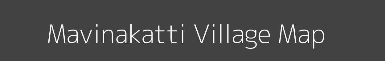 Map of Mavinakatti Village in Karnataka Image