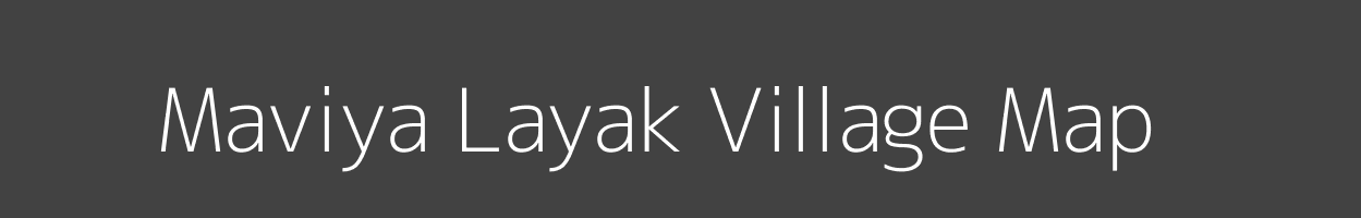 Map of Maviya Layak Village in Uttar Pradesh Image