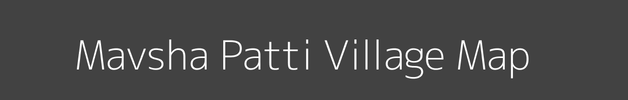 Map of Mavsha Patti Village in Uttar Pradesh Image