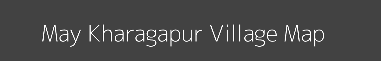 Map of May Kharagapur Village in Uttar Pradesh Image