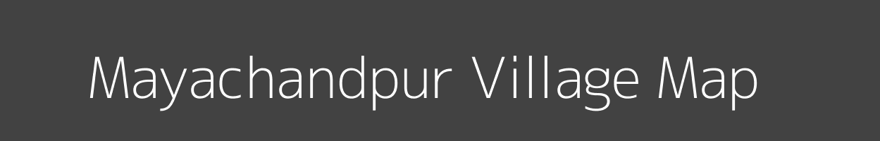 Map of Mayachandpur Village in Uttar Pradesh Image