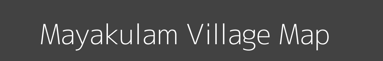Map of Mayakulam Village in Tamil Nadu Image