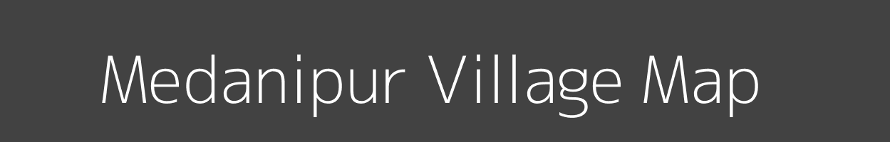 Map of Medanipur Village in Uttar Pradesh Image